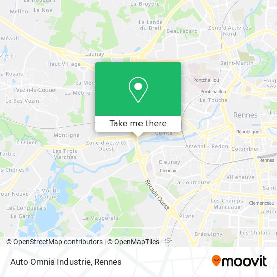 Auto Omnia Industrie map