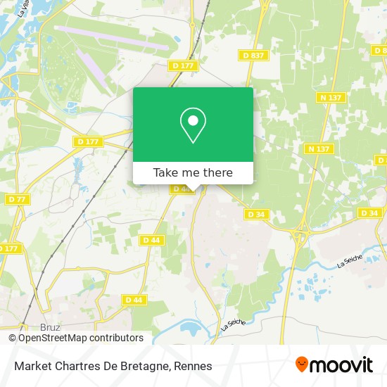 Mapa Market Chartres De Bretagne