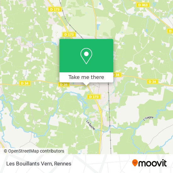 Les Bouillants Vern map