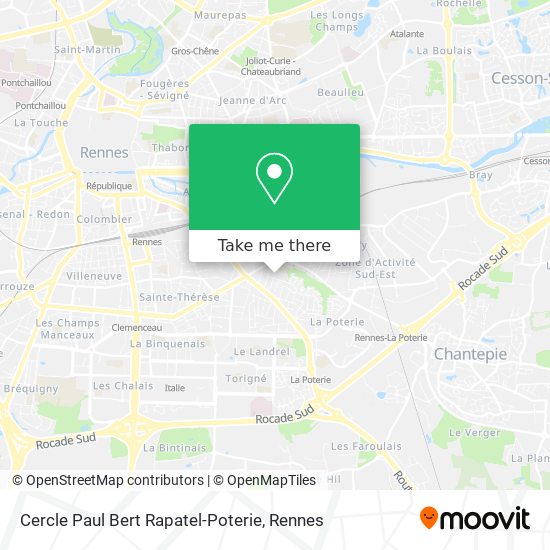 Cercle Paul Bert Rapatel-Poterie map