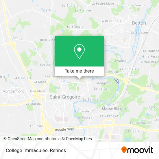 Collège Immaculée map