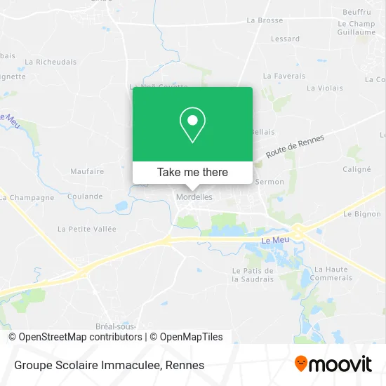 Groupe Scolaire Immaculee map