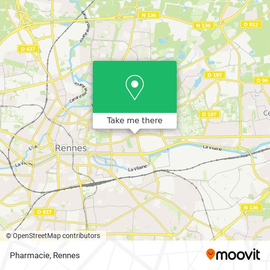 Pharmacie map