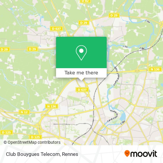 Mapa Club Bouygues Telecom