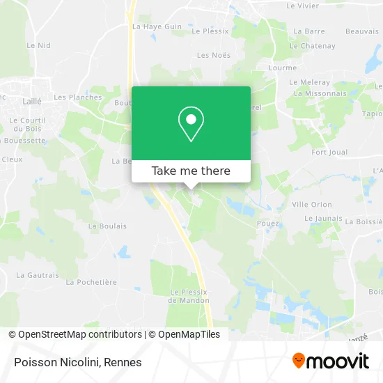 Poisson Nicolini map