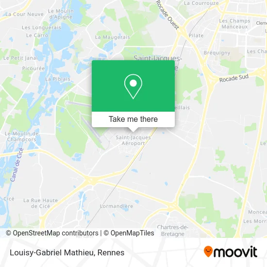 Louisy-Gabriel Mathieu map