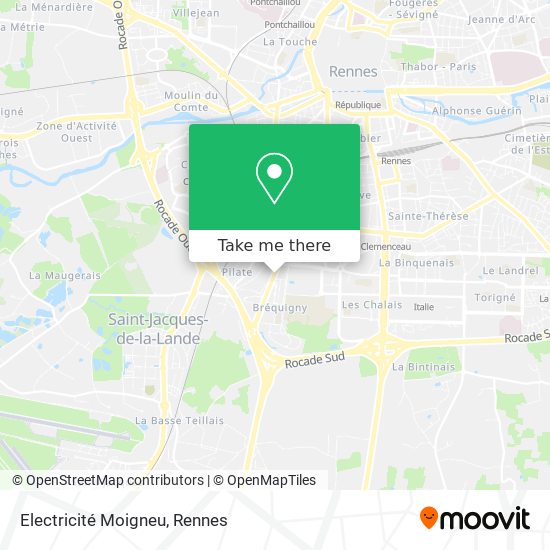 Mapa Electricité Moigneu