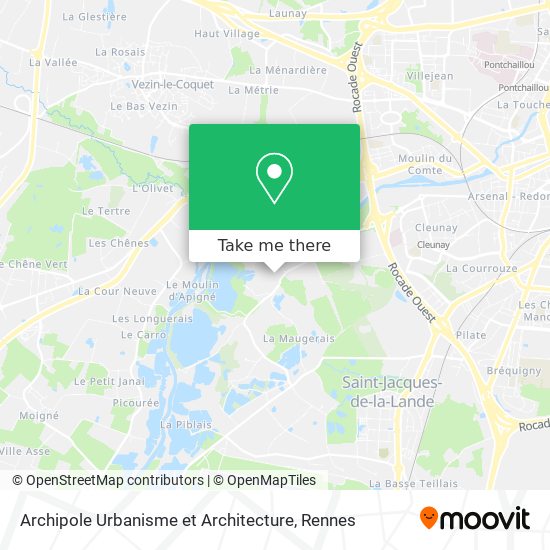 Archipole Urbanisme et Architecture map