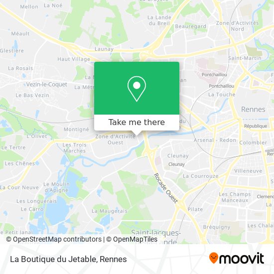 La Boutique du Jetable map