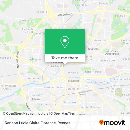 Ranson Lucie Claire Florence map
