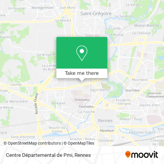 Centre Départemental de Pmi map