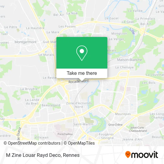 M Zine Louar Rayd Deco map