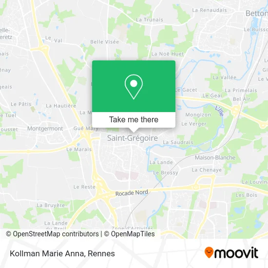 Kollman Marie Anna map