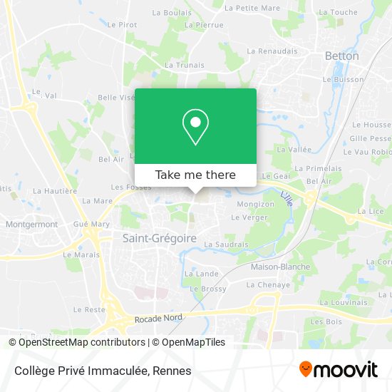 Collège Privé Immaculée map