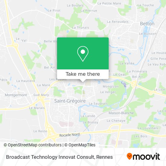 Broadcast Technology Innovat Consult map