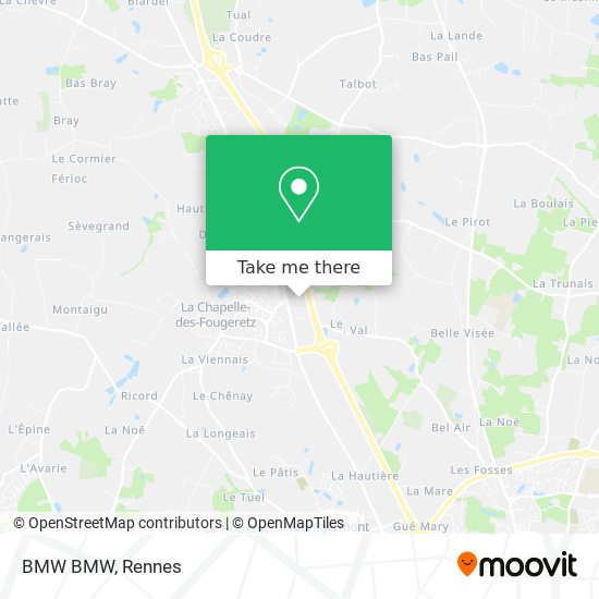 BMW BMW map