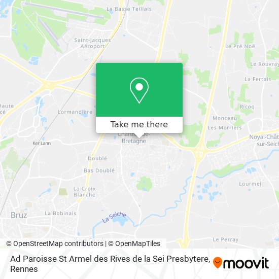 Ad Paroisse St Armel des Rives de la Sei Presbytere map