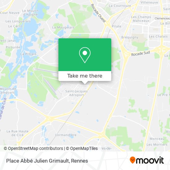 Place Abbé Julien Grimault map