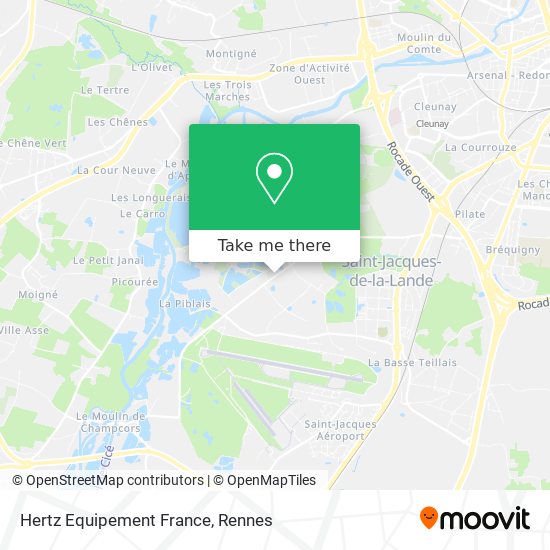 Hertz Equipement France map