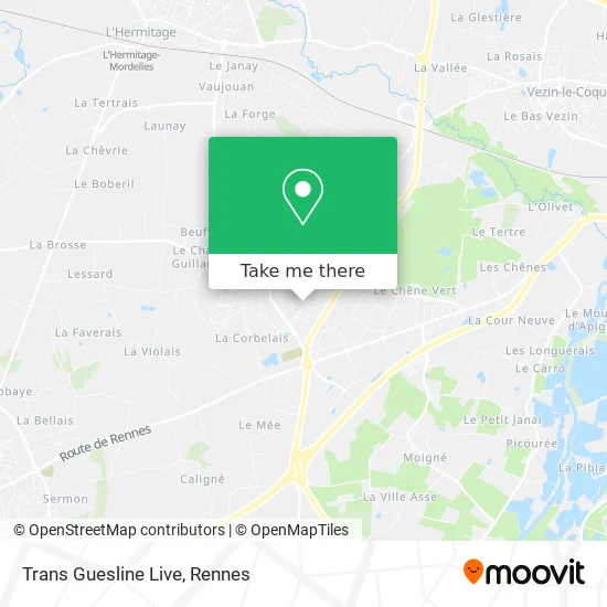 Trans Guesline Live map