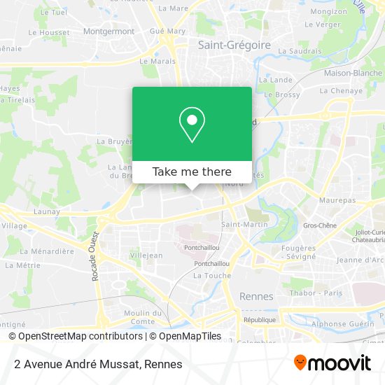 2 Avenue André Mussat map