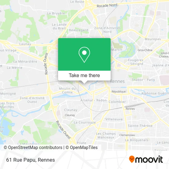 61 Rue Papu map
