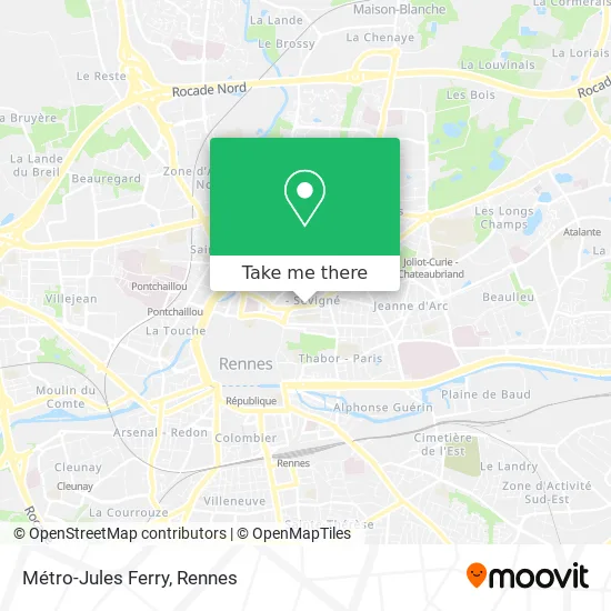 Métro-Jules Ferry map