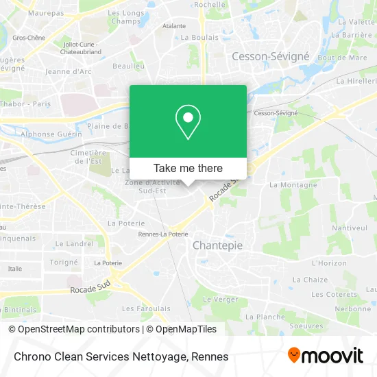 Chrono Clean Services Nettoyage map