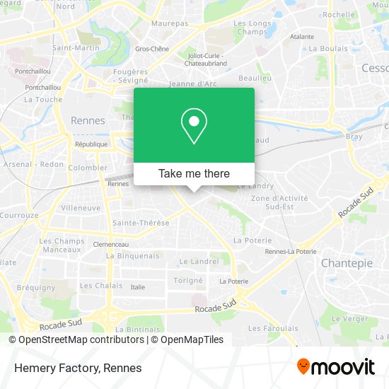 Hemery Factory map