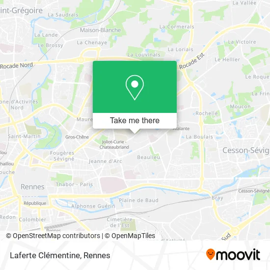 Laferte Clémentine map