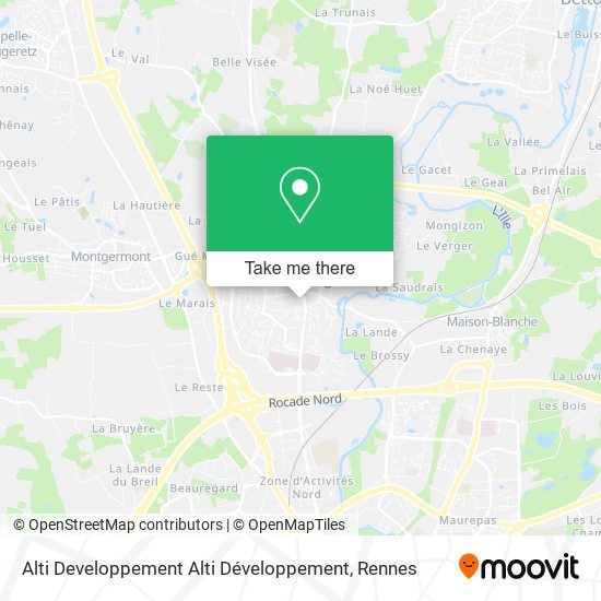 Mapa Alti Developpement Alti Développement