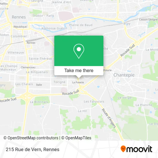 215 Rue de Vern map