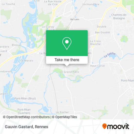 Gauvin Gastard map