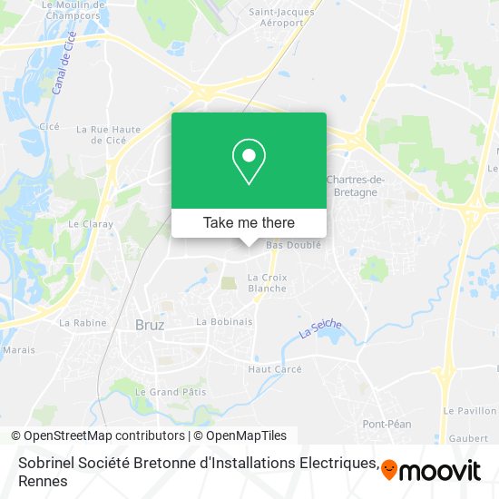 Sobrinel Société Bretonne d'Installations Electriques map