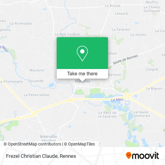 Frezel Christian Claude map