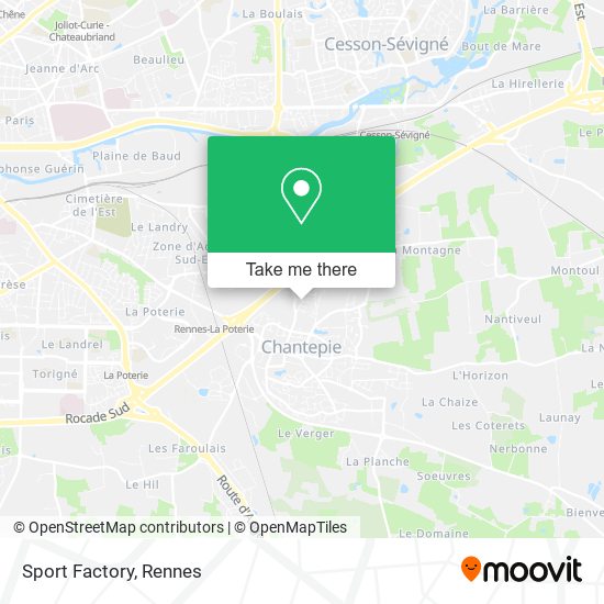 Sport Factory map