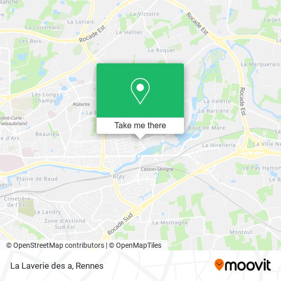 La Laverie des a map