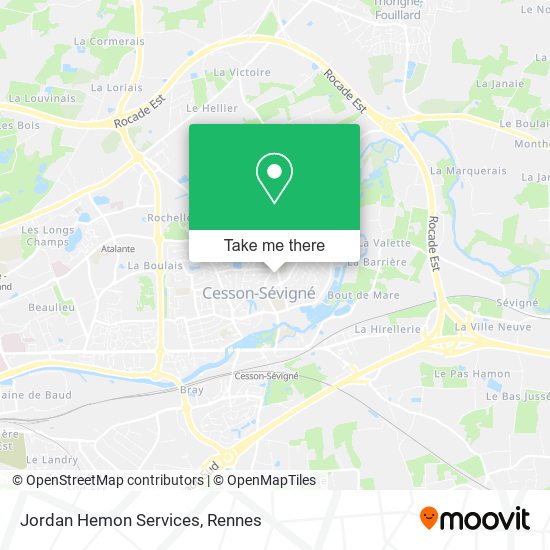 Jordan Hemon Services map