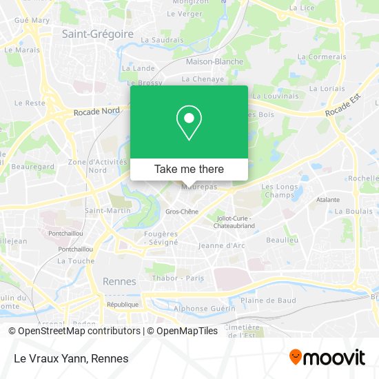 Le Vraux Yann map