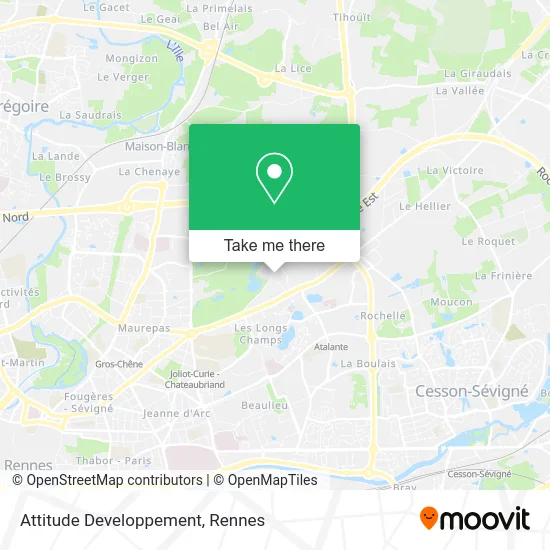 Attitude Developpement map