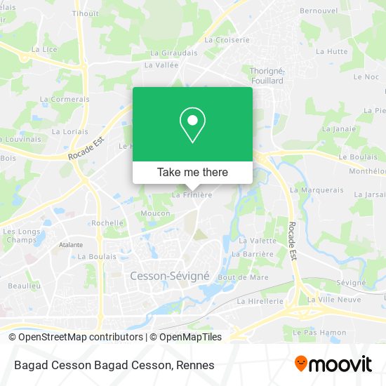 Bagad Cesson Bagad Cesson map