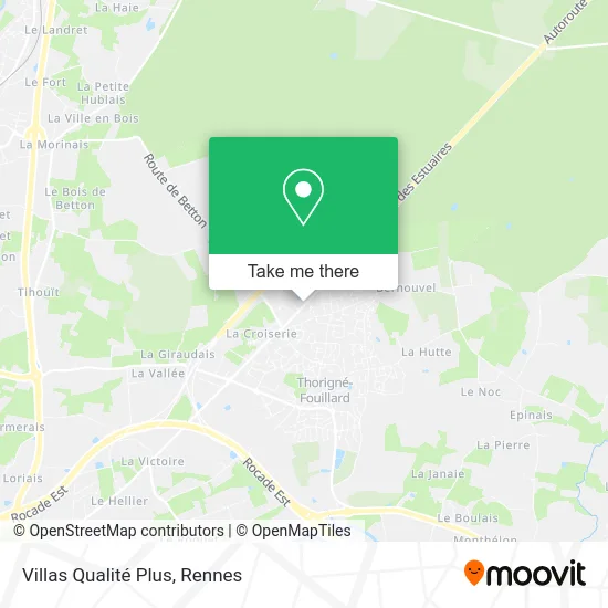 Villas Qualité Plus map