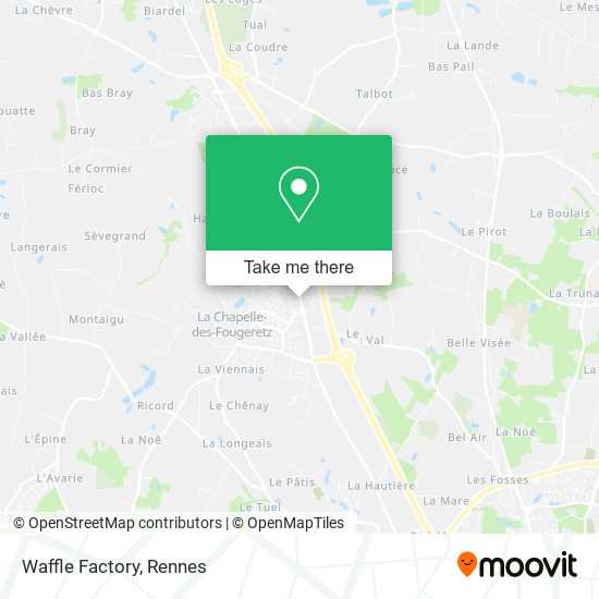 Waffle Factory map