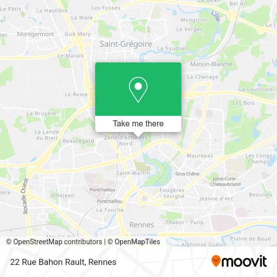 22 Rue Bahon Rault map