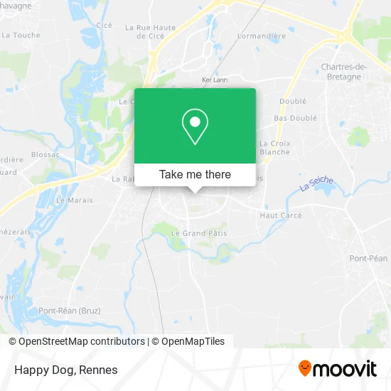 Happy Dog map