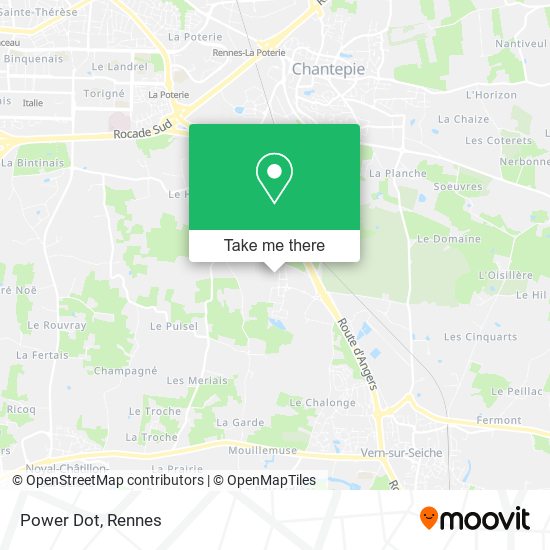 Power Dot map