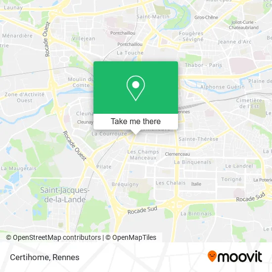Certihome map