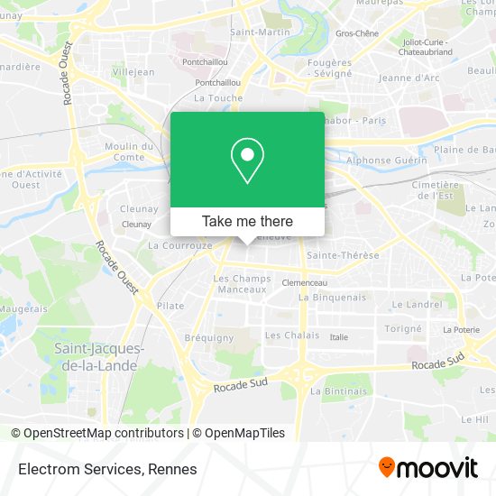 Electrom Services map