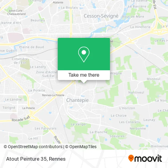 Atout Peinture 35 map