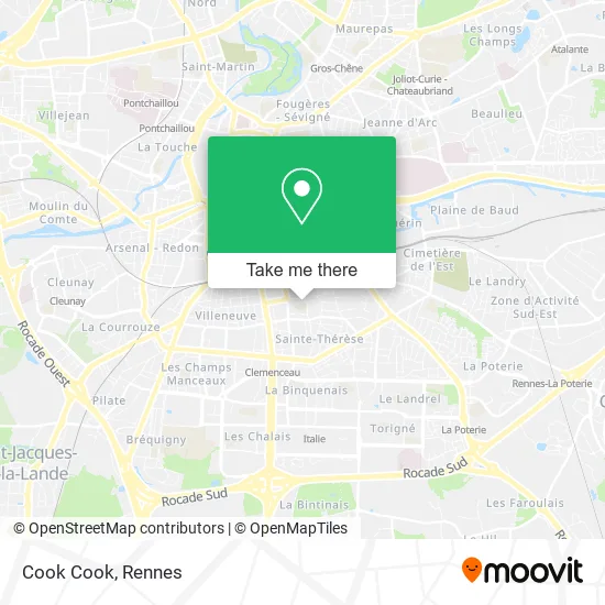 Cook Cook map